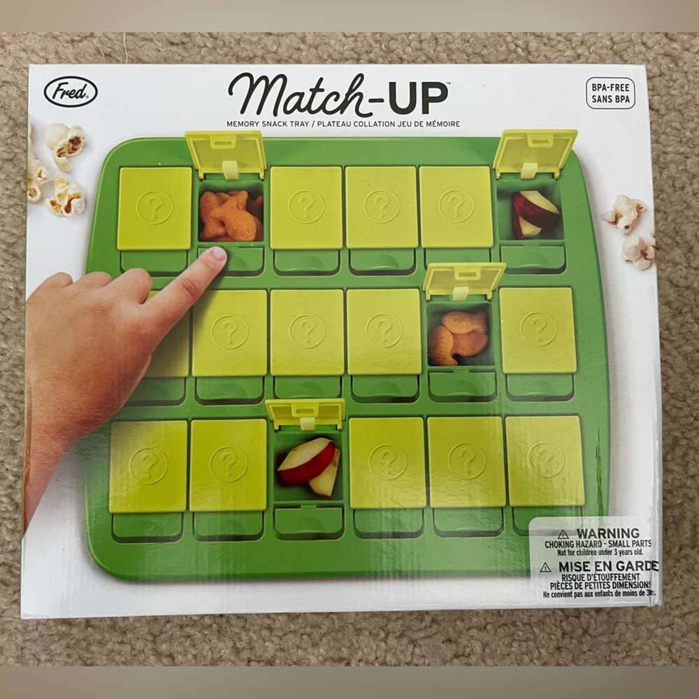 Match Up Memory Snack Tray